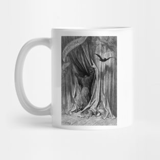 The Raven - Gustave Dore Mug